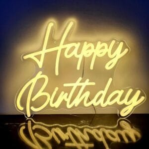 Néon Happy Birthday