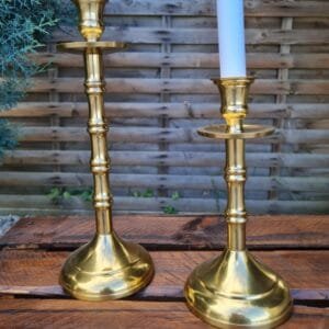 Lot de 2 chandelier dorés