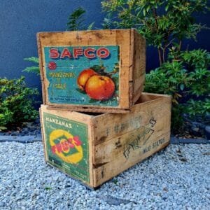 Caisse bois Manzanas