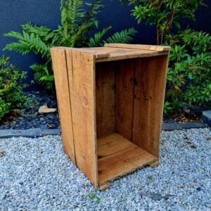 Caisse bois naturel
