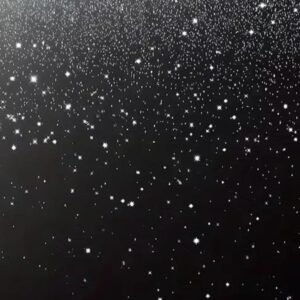 Toile de fond noire/argent